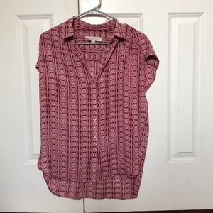 Loft Button Down Top